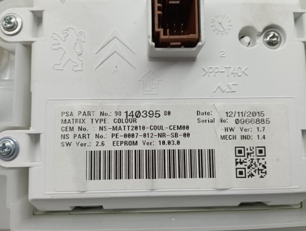 Quadrante / Cuadro de instrumentos PEUGEOT 2008 I (CU_) Imagem-4