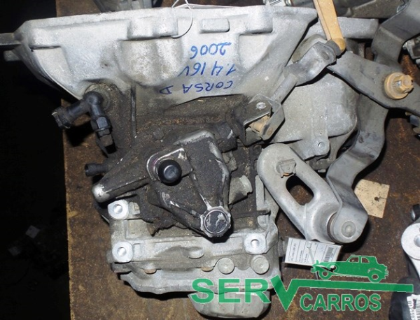 Caixa de velocidades manual OPEL Corsa D
