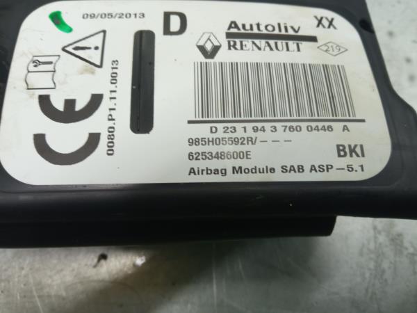 Right Seat Airbag RENAULT Captur (J5_) Imagem-2
