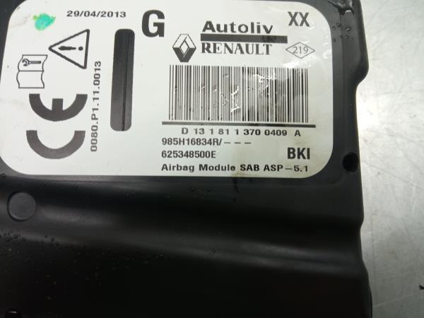 Left Seat Airbag RENAULT Captur (J5_) Imagem-2