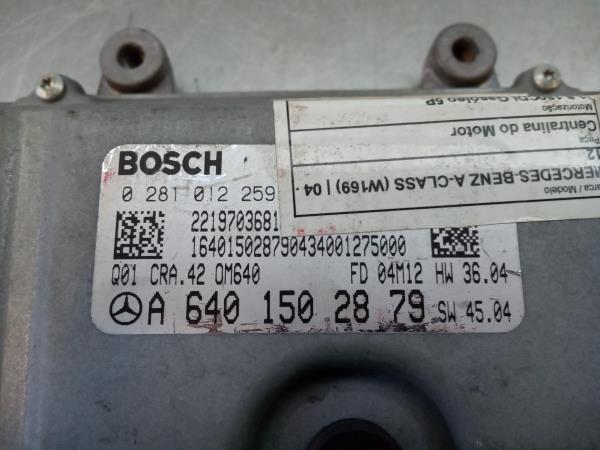 Centralina motor / ECU MERCEDES-BENZ Classe A (W169) Imagem-3