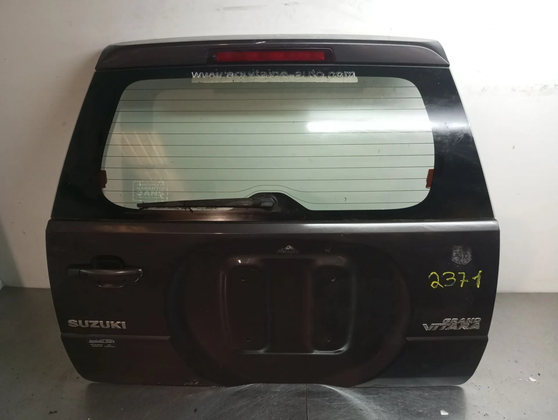Tailgate / Trunk lid SUZUKI Grand Vitara II (JT, TE, TD)