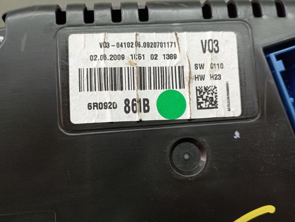 Quadrante / painel de instrumentos VOLKSWAGEN Polo (6R, 6C) Imagem-6