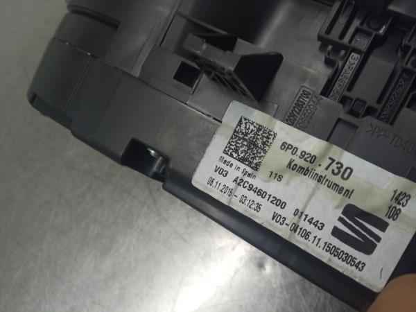 Quadrante / painel de instrumentos SEAT Ibiza IV (6J5, 6P1) Imagem-2