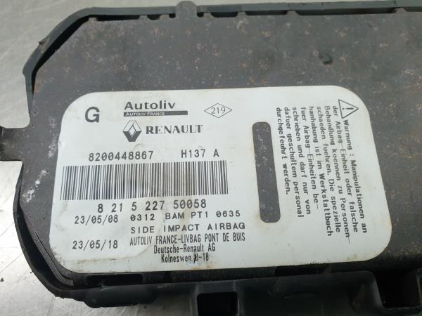 Airbag Guache RENAULT Kangoo Be Bop (KW0/1_) Imagem-3