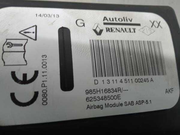 Airbag Guache RENAULT Clio IV (BH_) Imagem-2