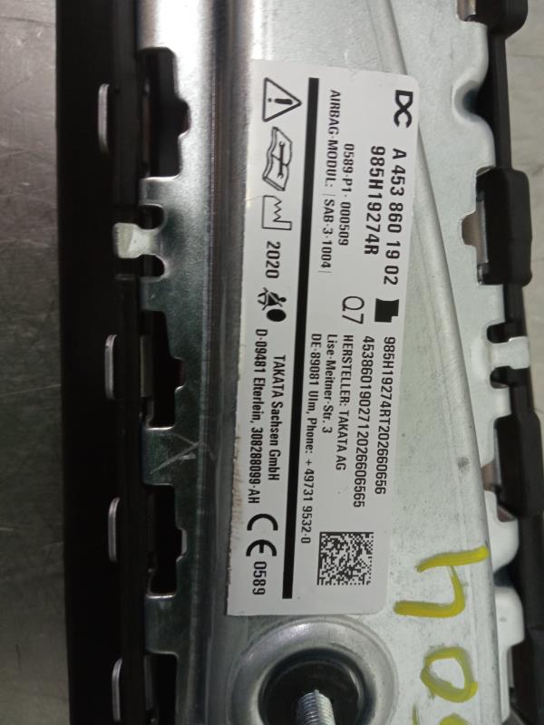 Airbag banco esquerdo SMART ForFour (453) Imagem-2