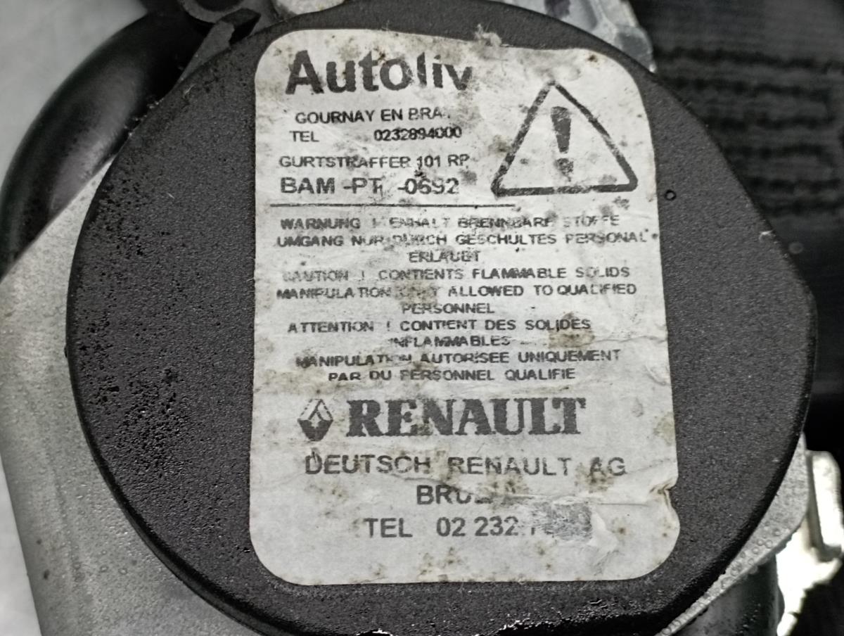 Pré-tensor cinto frente esquerdo RENAULT Scénic III (JZ0/1_) Imagem-2