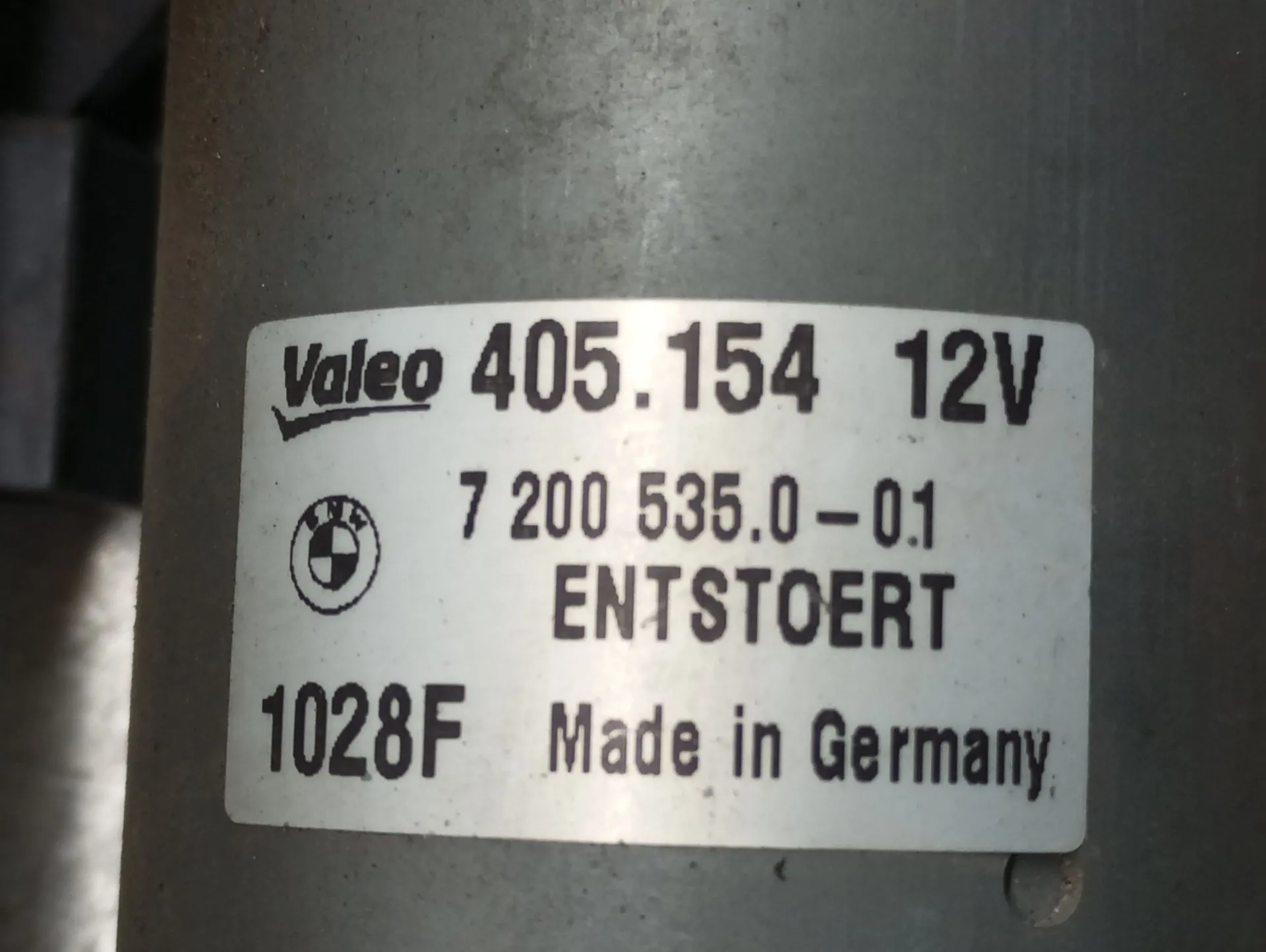 Front Wiper Motor BMW X5 (E70) Imagem-2