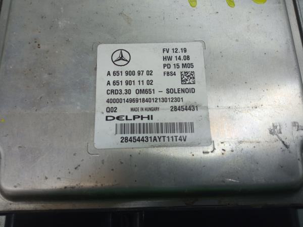 Centralina motor / ECU MERCEDES-BENZ Classe A (W176) Imagem-2