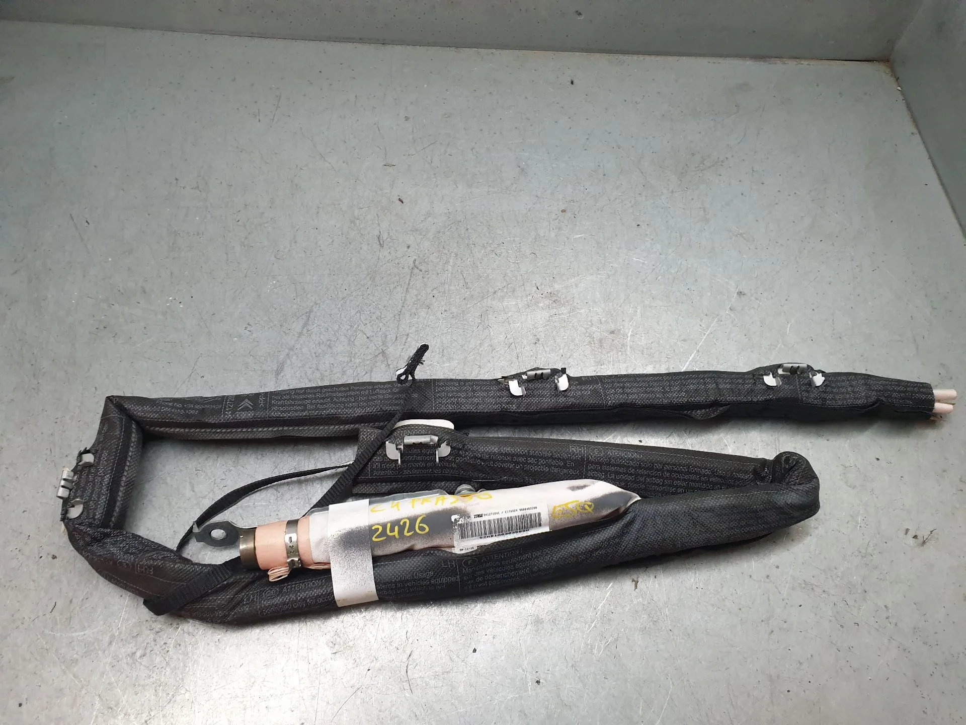Airbag cortina esquerdo CITROËN C4 Picasso II