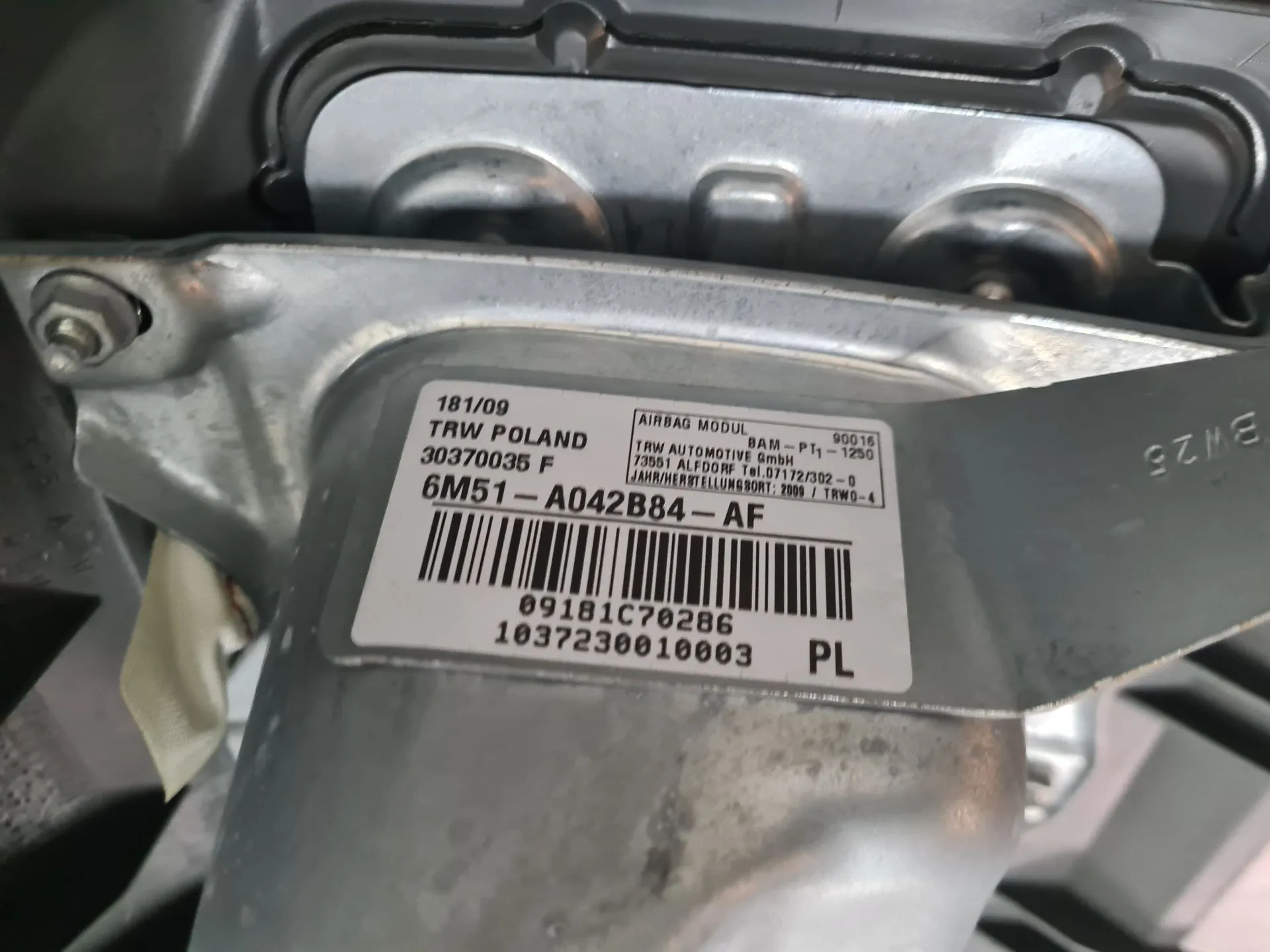 Airbag passageiro FORD Focus II (DA_) Imagem-1