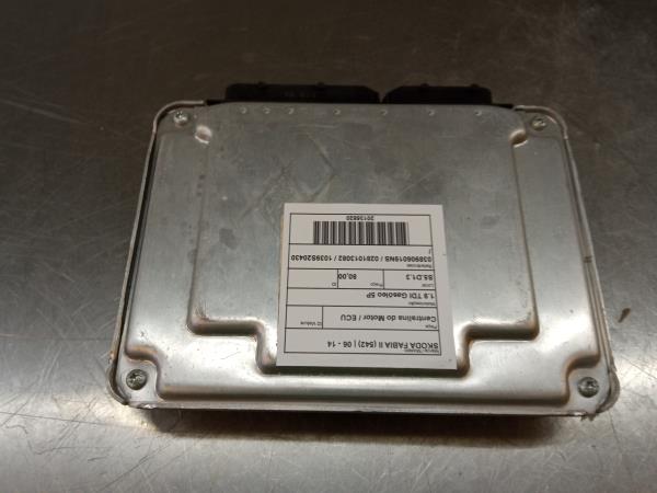 Centralina motor / ECU SKODA Fabia II Hatchback (542, 5J) Imagem-3