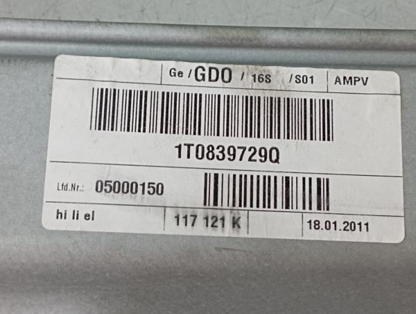 Elevador vidros trás esquerdo VOLKSWAGEN Touran (1T) Imagem-4