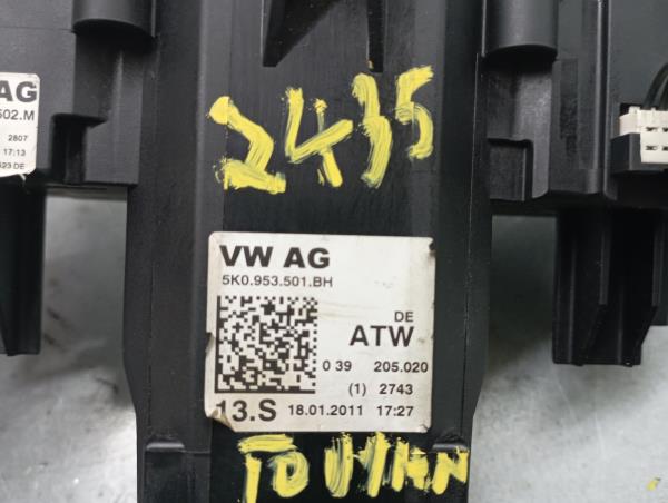 Light and wiper lever set VOLKSWAGEN Touran (1T) Imagem-3