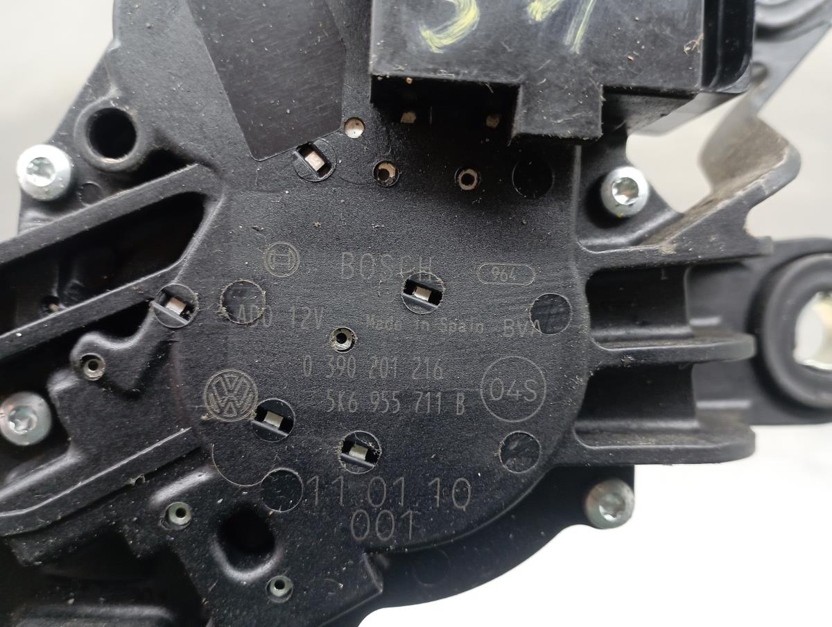 Motor limpiaparabrisas Trasero VOLKSWAGEN Touran (1T) Imagem-2