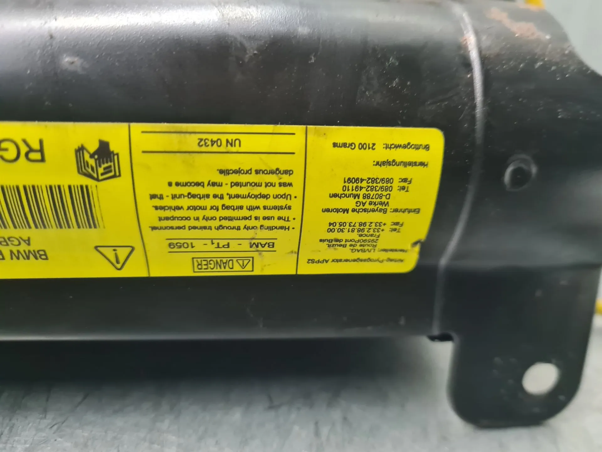 Kit de airbags MINI Mini (R50, R53) Imagem-6