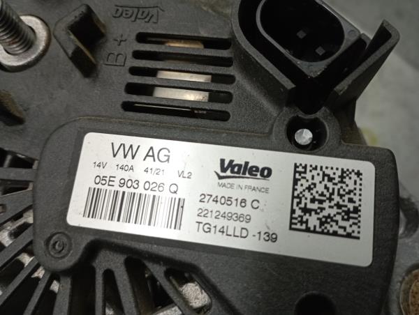Alternador VOLKSWAGEN T-Roc (A11) Imagem-2