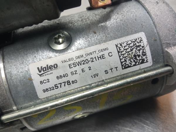 Motor de arranque PEUGEOT 308 III Imagem-1