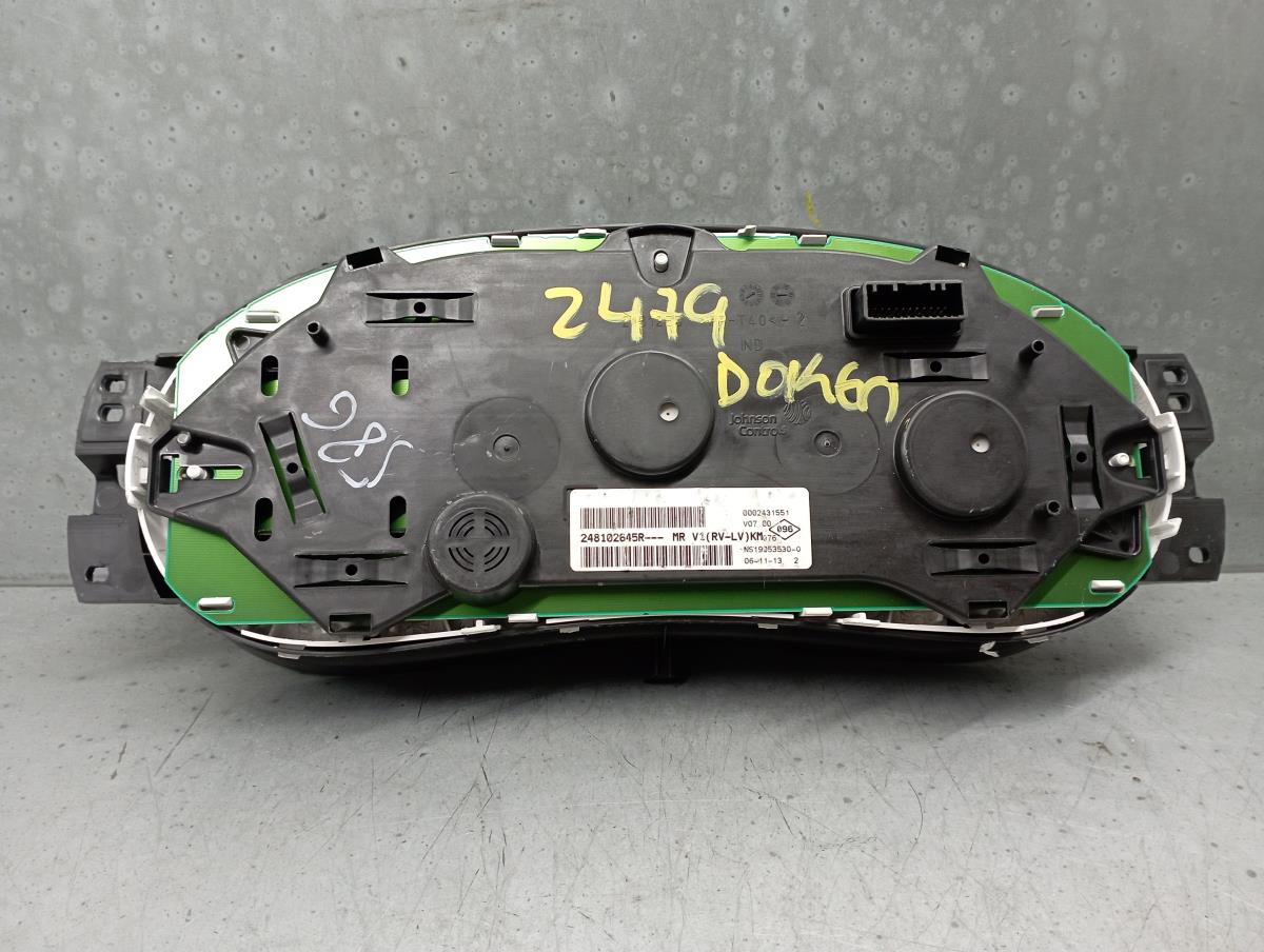 Quadrante / painel de instrumentos DACIA Dokker (0S_) Imagem-2