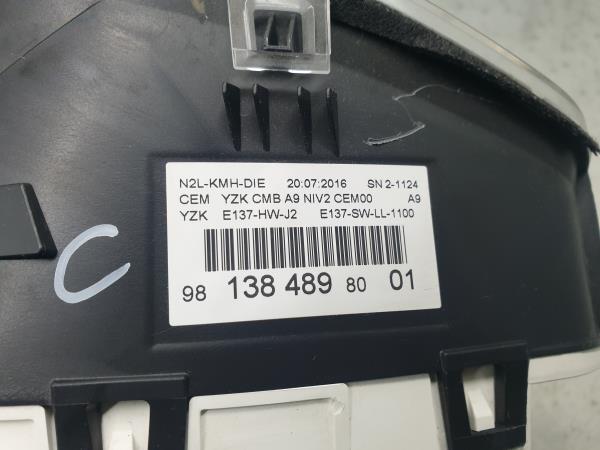 Quadrante / painel de instrumentos PEUGEOT 208 Imagem-4