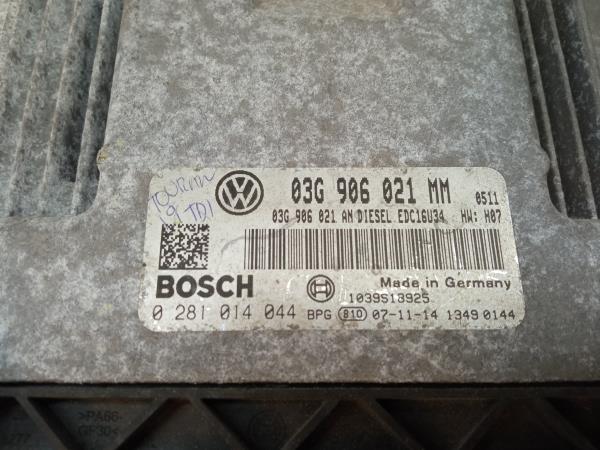 Centralina motor / ECU VOLKSWAGEN Touran (1T) Imagem-4