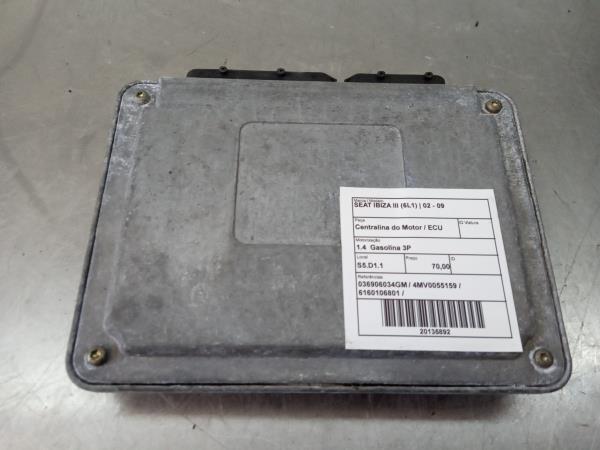 Centralina motor / ECU SEAT Ibiza III (6L1) Imagem-2