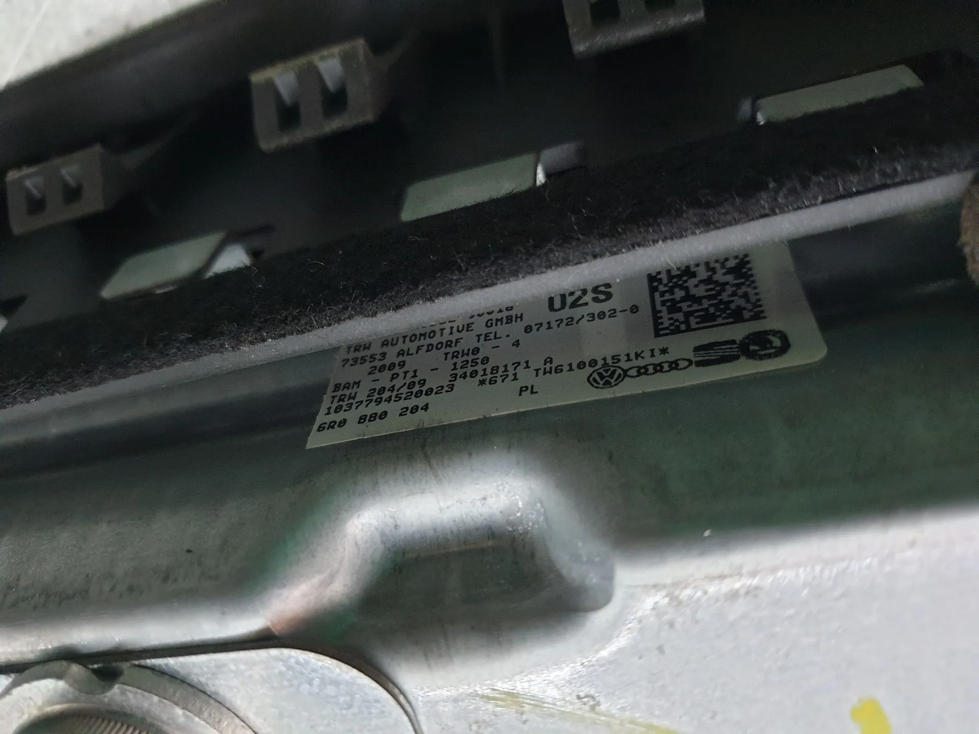 Kit de airbags VOLKSWAGEN Polo (6R, 6C) Imagem-4