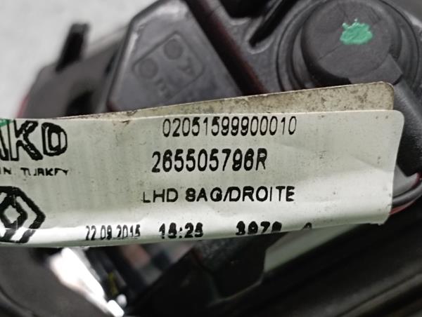 Fanale Destro Baule RENAULT Clio IV Société Imagem-2