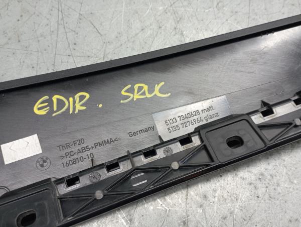 Friso Embelezador Dto Pilar/Porta BMW 1 (F20) Imagem-2
