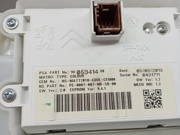 Quadrante / painel de instrumentos PEUGEOT 2008 I (CU_) Imagem-5