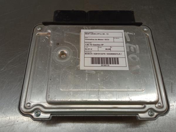 Centralina motor / ECU SEAT Leon (1P1) Imagem-3
