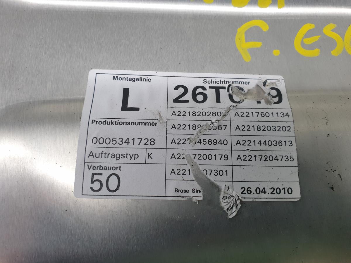 Lève-vitre avant gauche MERCEDES-BENZ Classe S (W221) Imagem-3