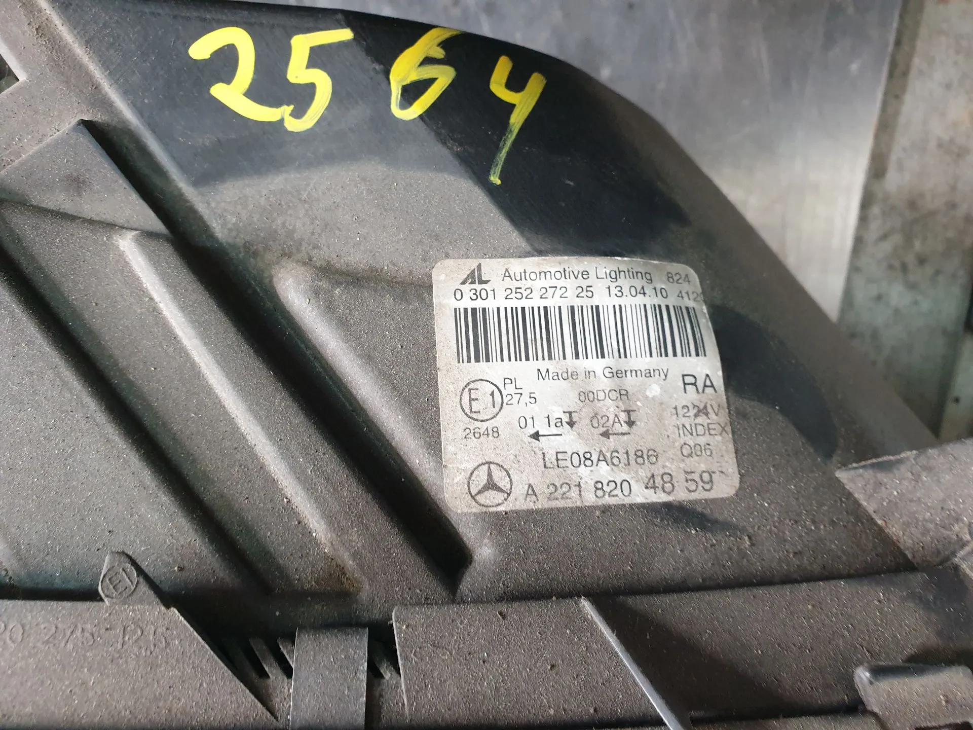 Right Headlight MERCEDES-BENZ Classe S (W221) Imagem-2