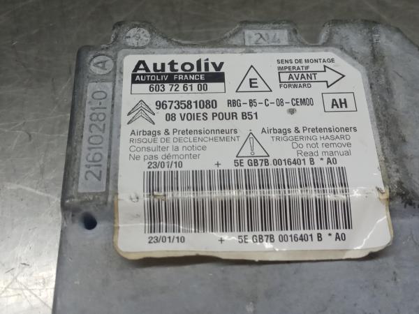 Centralina airbag CITROËN C4 II (B7) Imagem-3