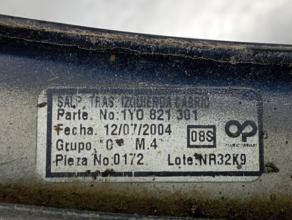 Parafango sinistro VOLKSWAGEN New Beetle Cabriolet (1Y7) Imagem-5