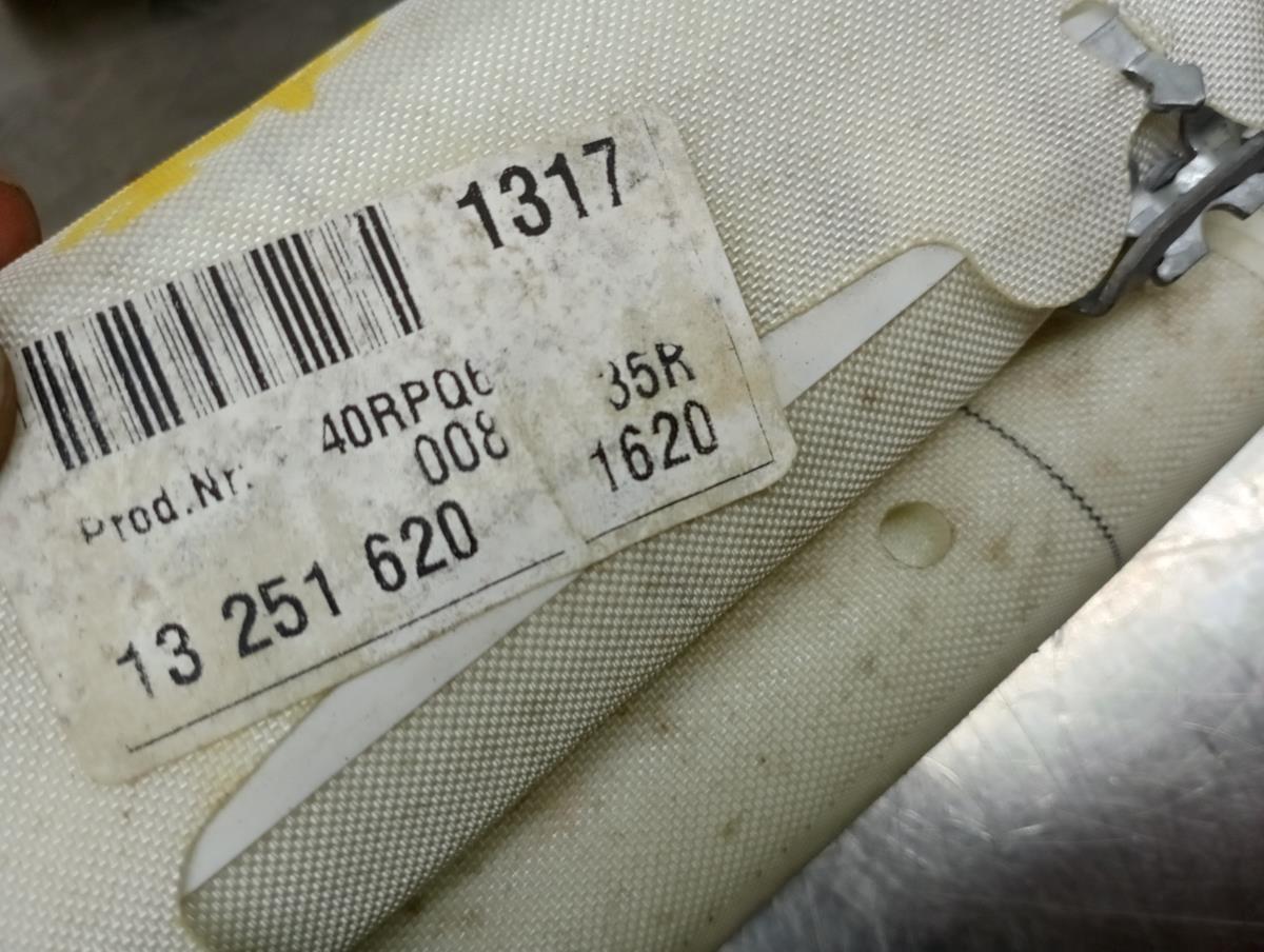 Right Curtain Airbag OPEL Astra J Imagem-2