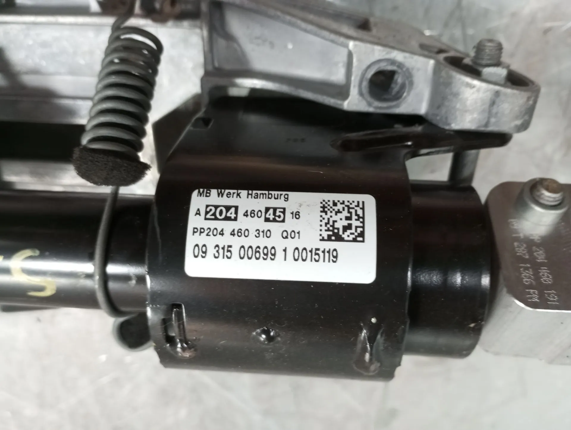 Steering column MERCEDES-BENZ Classe E Coupé (C207) Imagem-3