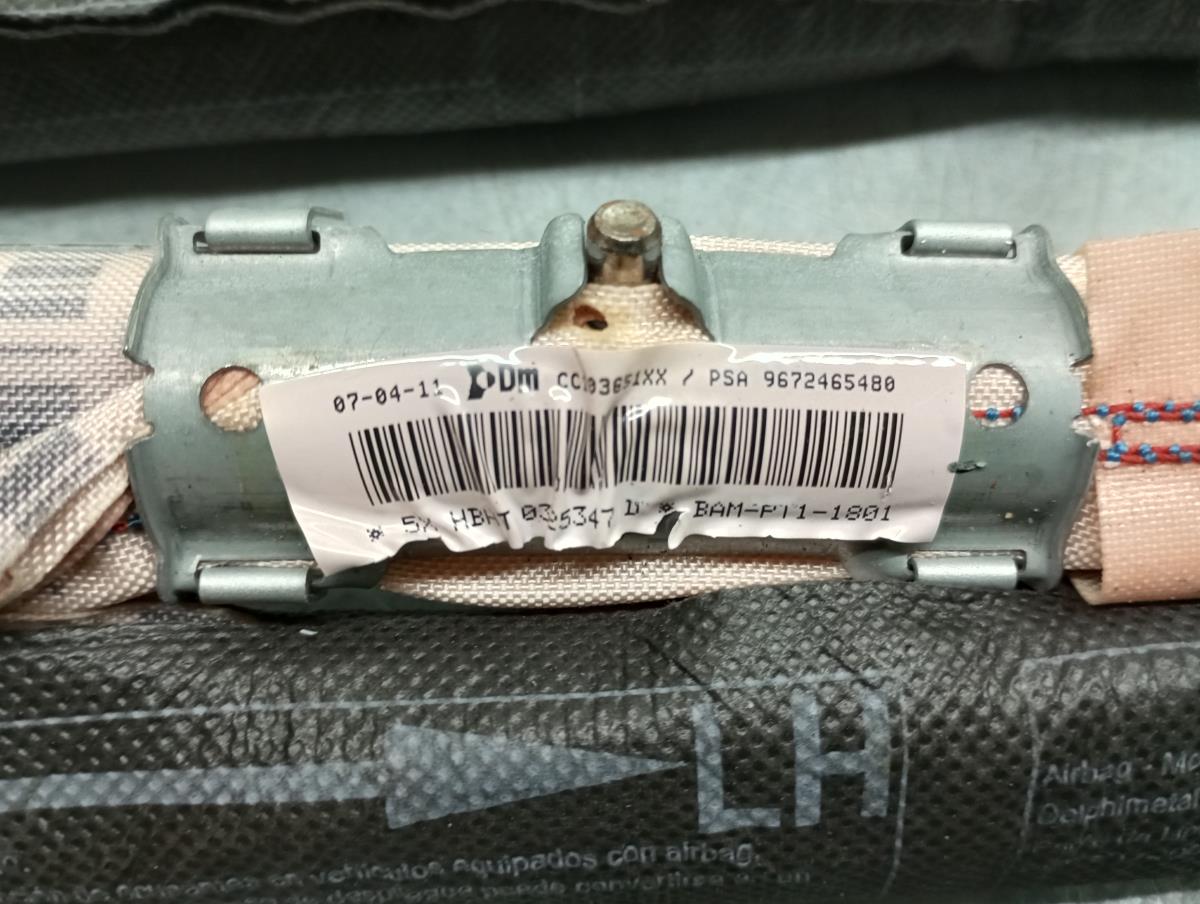 Airbag Cortina Derecho CITROËN DS3 Imagem-2