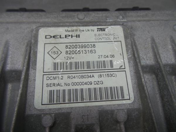 Centralina motor / ECU RENAULT Clio III (BR0/1, CR0/1) Imagem-3