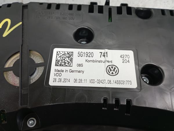 Quadrante / painel de instrumentos VOLKSWAGEN Golf VII (5G1, BQ1, BE1, BE2) Imagem-4