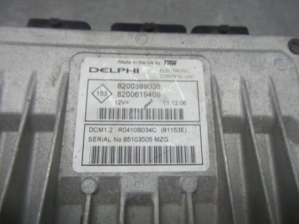 Centralina motor / ECU RENAULT Clio III (BR0/1, CR0/1) Imagem-3