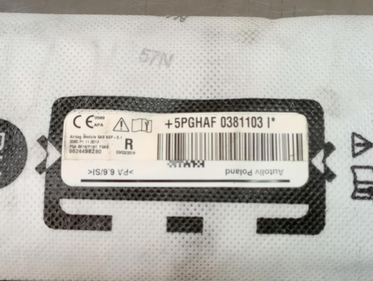 Airbag  Droite CITROËN C3 III Van (SX_, SY_) Imagem-2