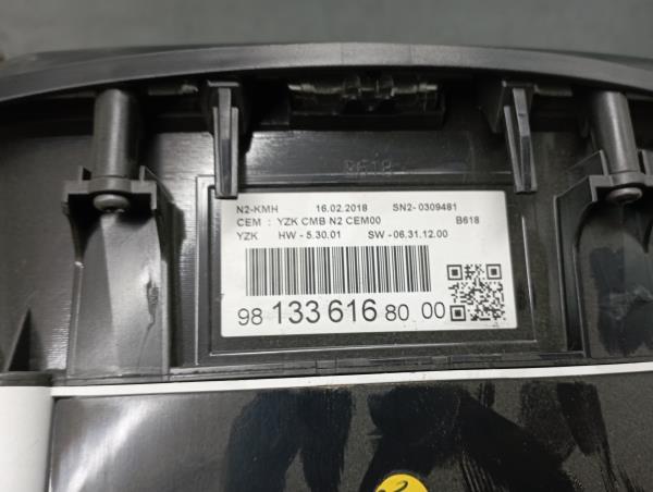 Quadrante / painel de instrumentos CITROËN C3 III Van (SX_, SY_) Imagem-3