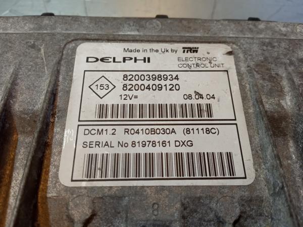 Centralina motor / ECU RENAULT Modus/Grand Modus (F/JP0_) Imagem-3