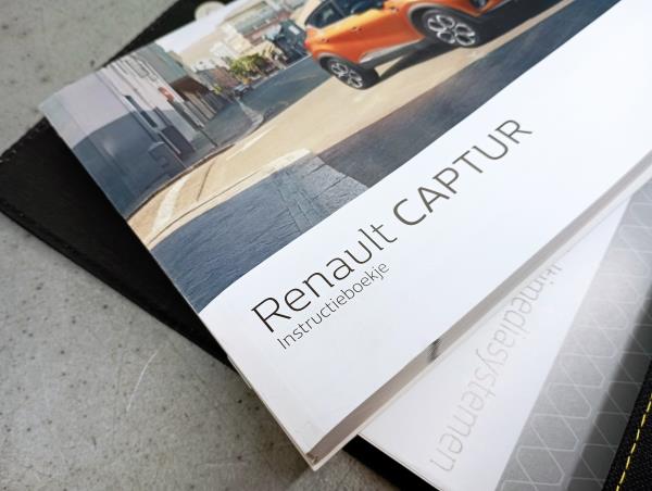 Borsa con manuale dell’utente del veicolo RENAULT Captur II Imagem-1