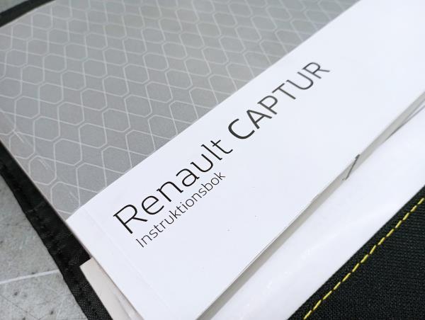 Borsa con manuale dell’utente del veicolo RENAULT Captur II Imagem-1