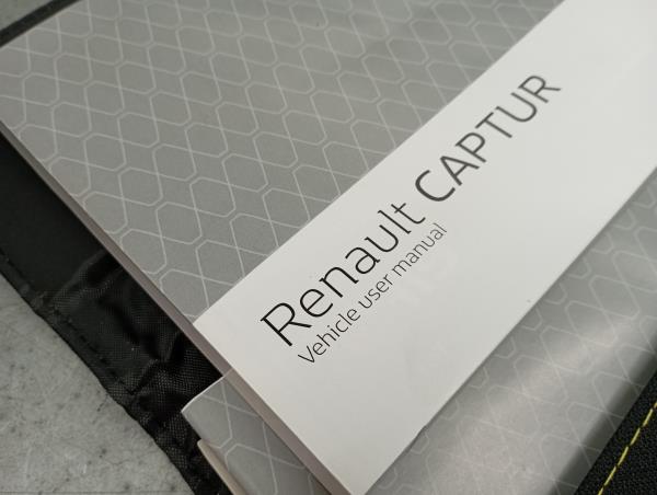 Borsa con manuale dell’utente del veicolo RENAULT Captur II Imagem-1