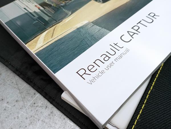 Borsa con manuale dell’utente del veicolo RENAULT Captur II Imagem-1