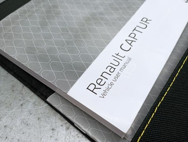Borsa con manuale dell’utente del veicolo RENAULT Captur II Imagem-1